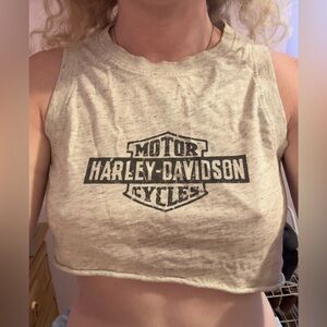 Harley-Davidson crop top